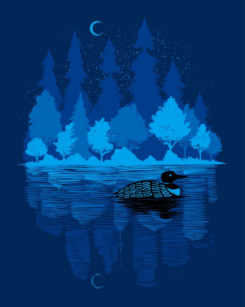 Loon || Adam Turman Art || Minnesota Made Gifts