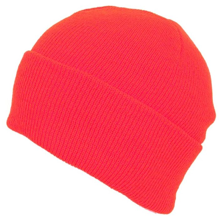 Artex Knitting Mills Blaze Orange Superstretch Cuff Hat