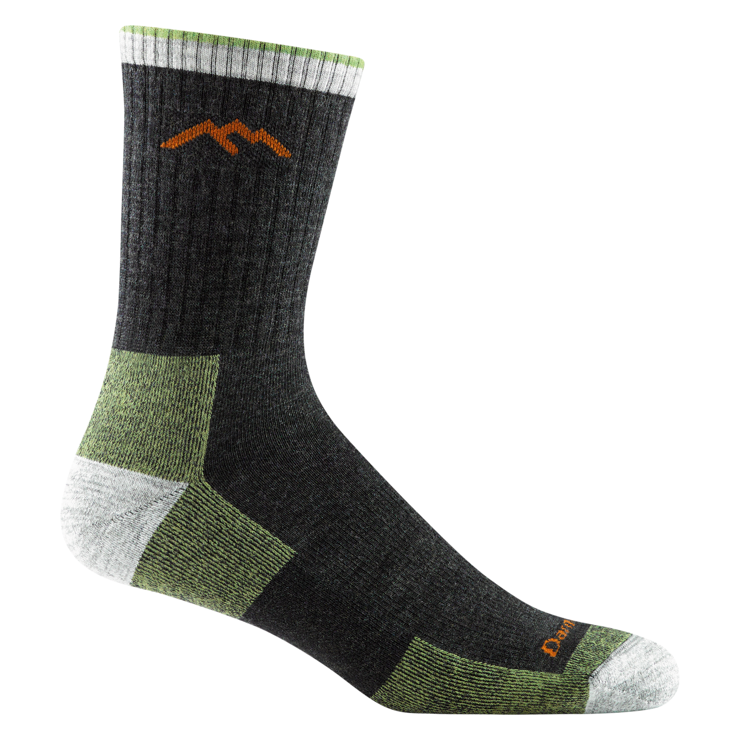 Darn Tough Hiker Micro Crew Midweight with Cushion Lime #1466