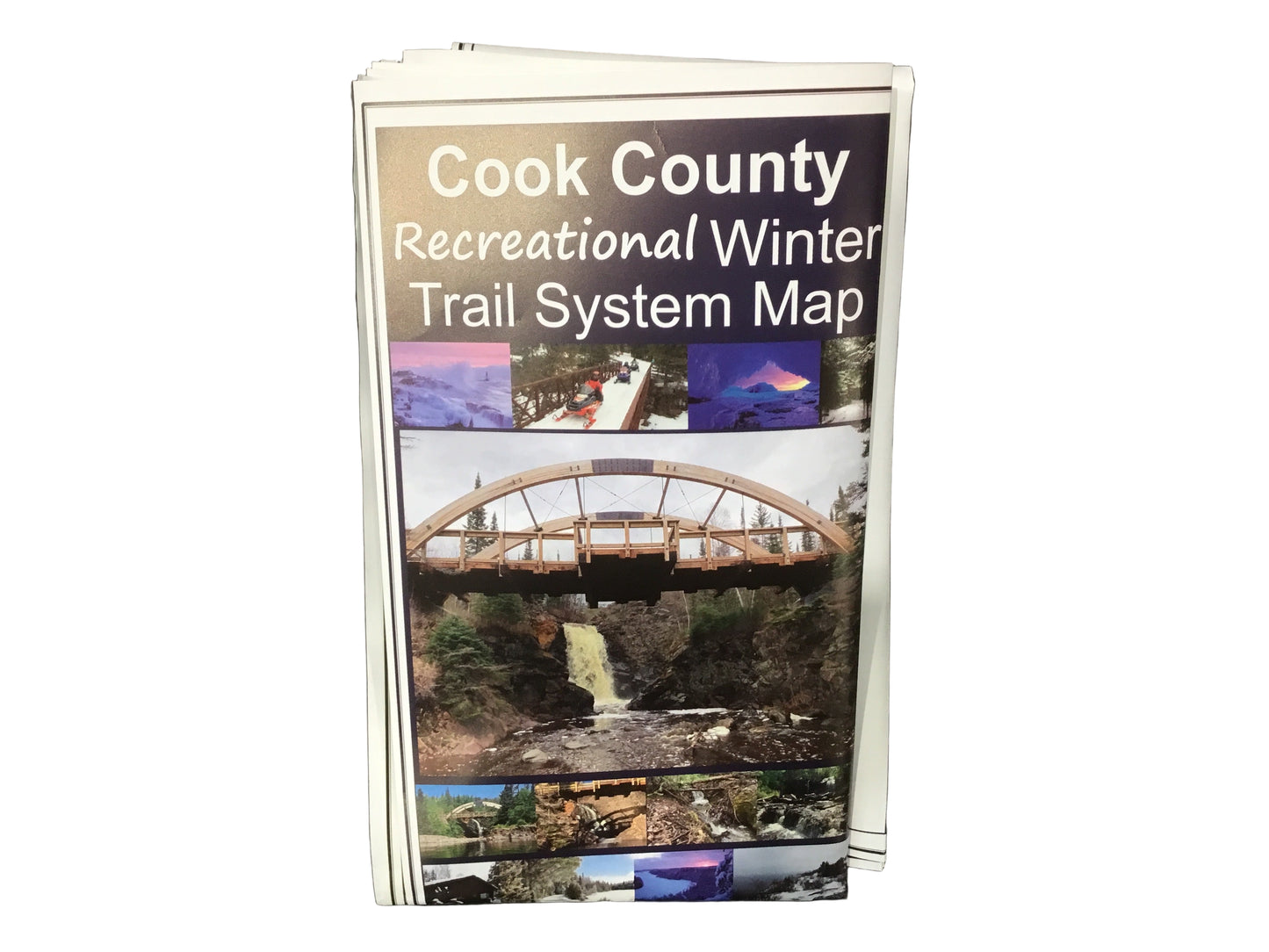 Cook County Summer & Winter Trail System Map, 2024 ed.