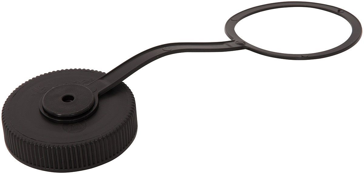Wide Mouth Loop-Top Lid Black