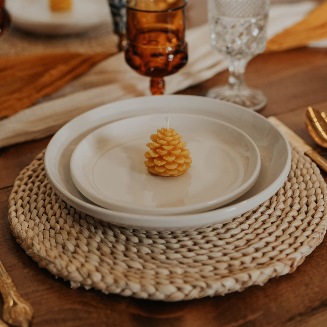 Pinecone (Lrg) - Handmade Beeswax Candle