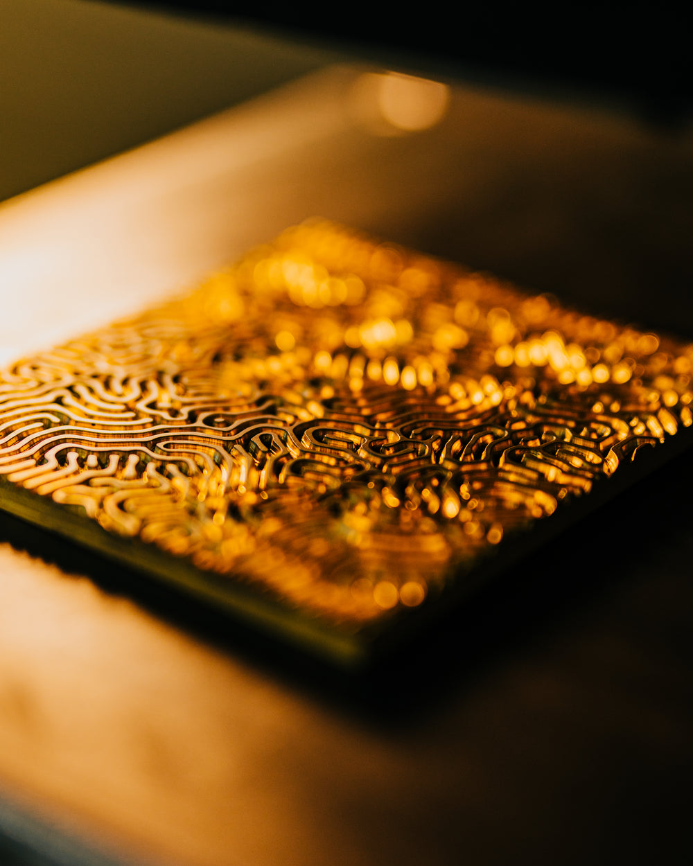 No. 5 Wallet || Coral Mahogany