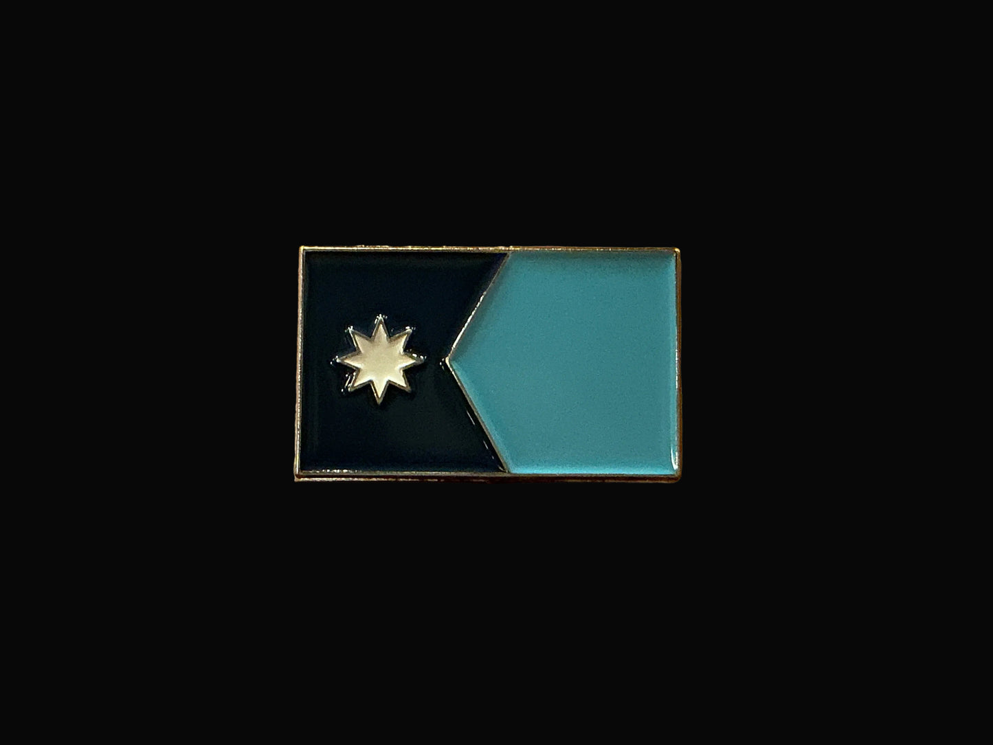 Minnesota Flag Enamel Pin (1.25") || Minnesota Made Gifts