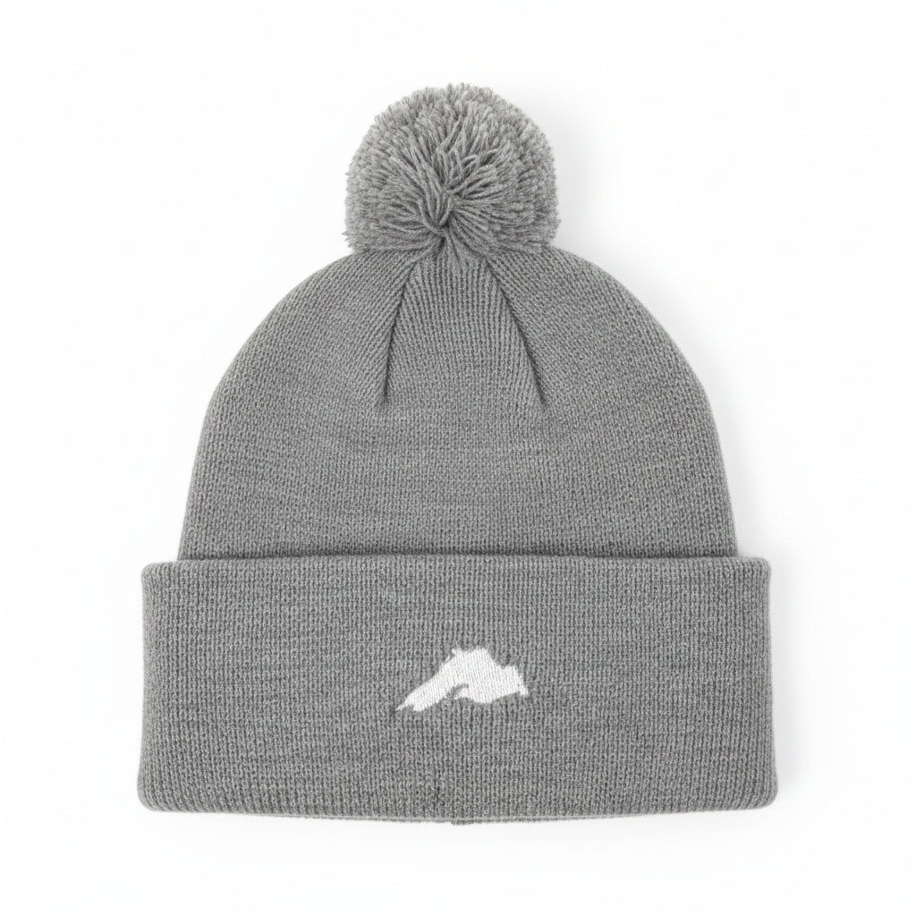 Lake Superior Embroidered Beanie