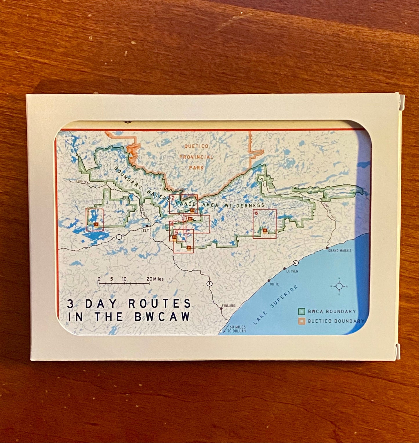 Friends of the BWCA Route Cards || Minnesota Made Gifts