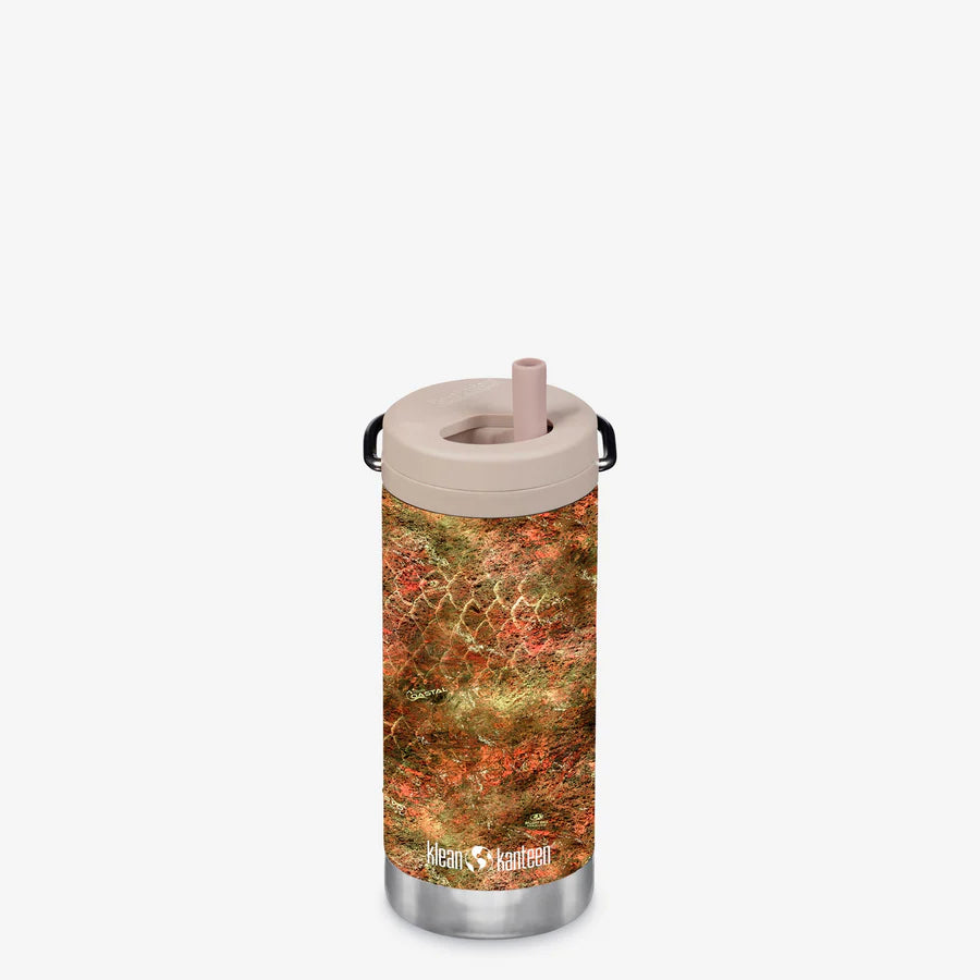 Klean Kanteen 12oz TKWide with Twist Cap - Rainbow Trout