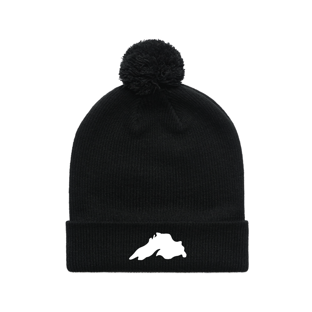 Lake Superior Embroidered Beanie