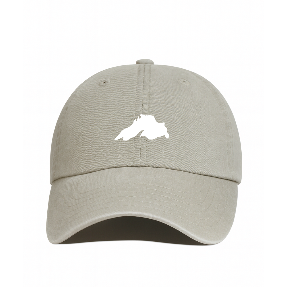 Lake Superior Embroidered Dad Hat || Minnesota Made Gifts