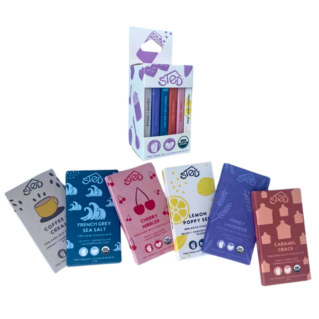 Seasonal 6 Mini Bars Gift Pack | Spring Edition || Minnesota Made Gifts