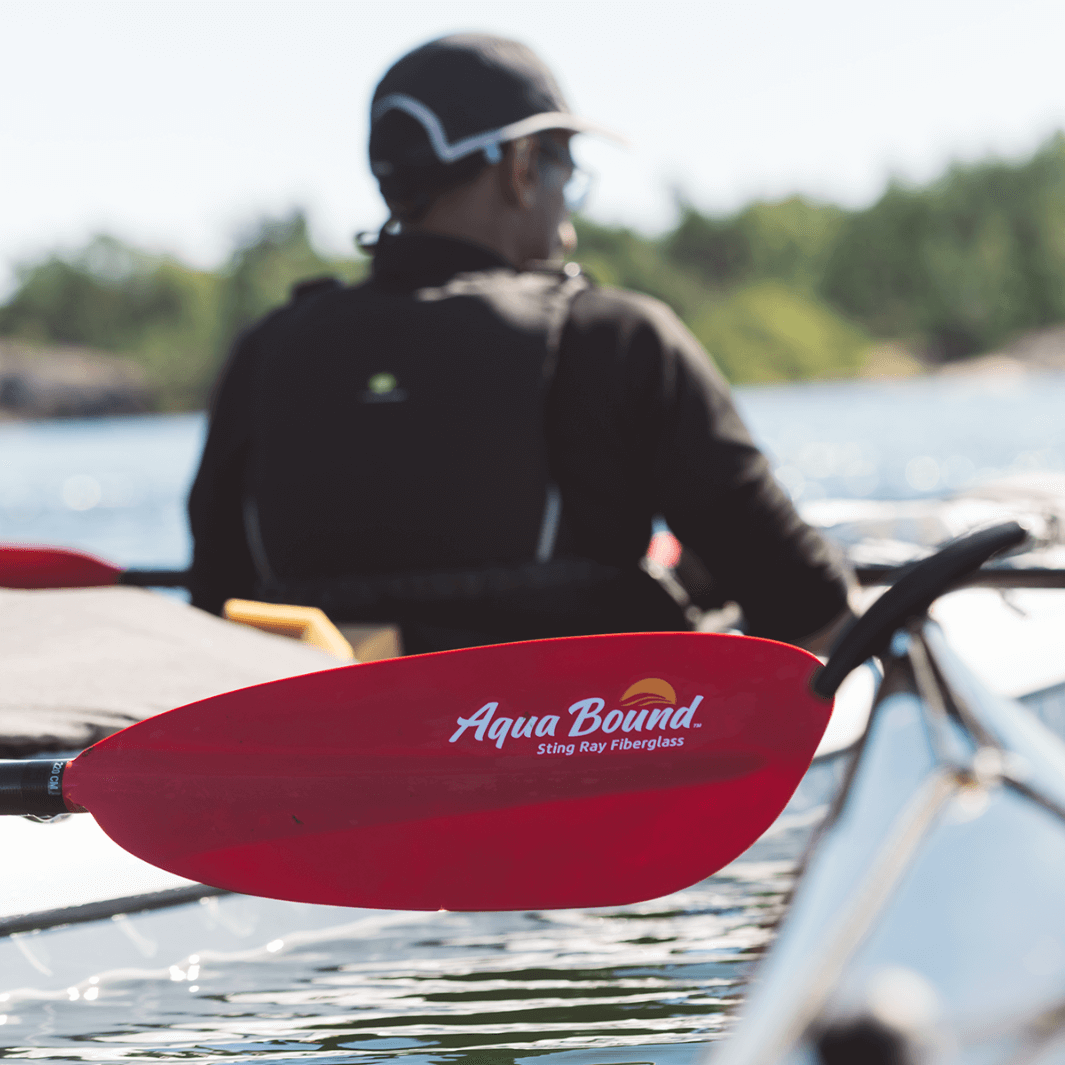 Sting Ray Fiberglass Snap 2 piece Sunset Red 230