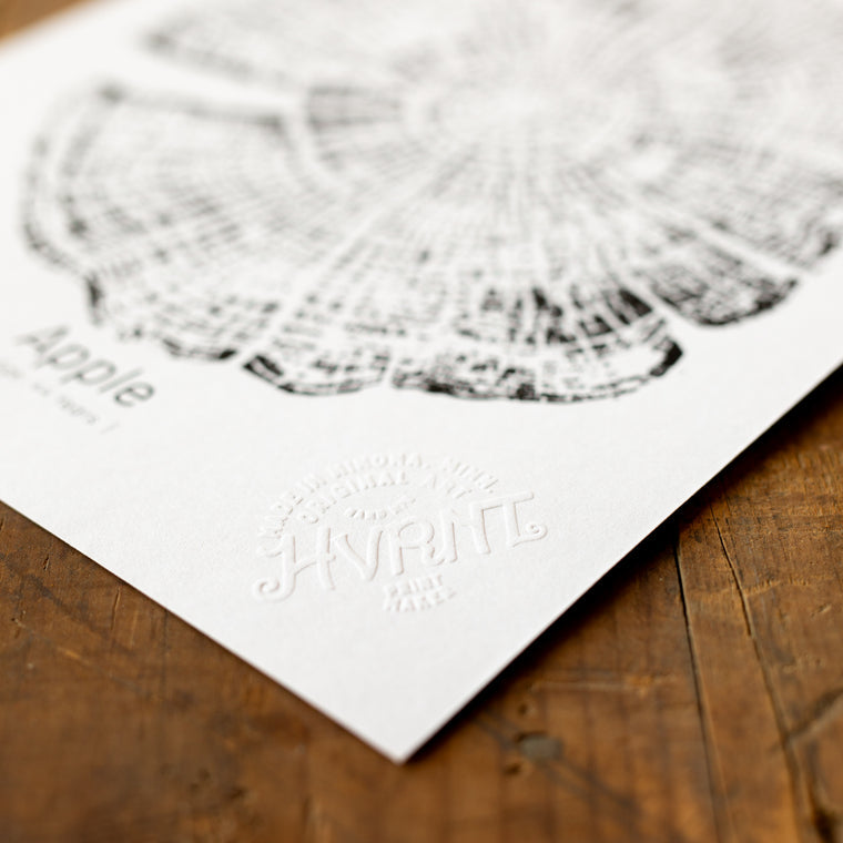 "Apple 44" Screen Print