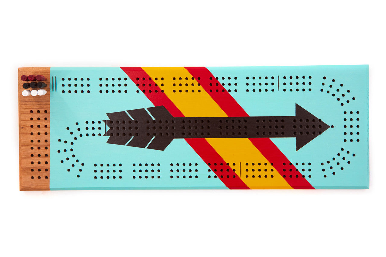 Sanborn Pocket Cribbage Board || Minnesota Made Gifts