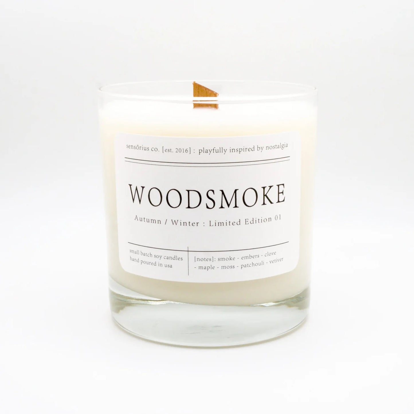 Woodsmoke Candle || Minnesota Made Gifts