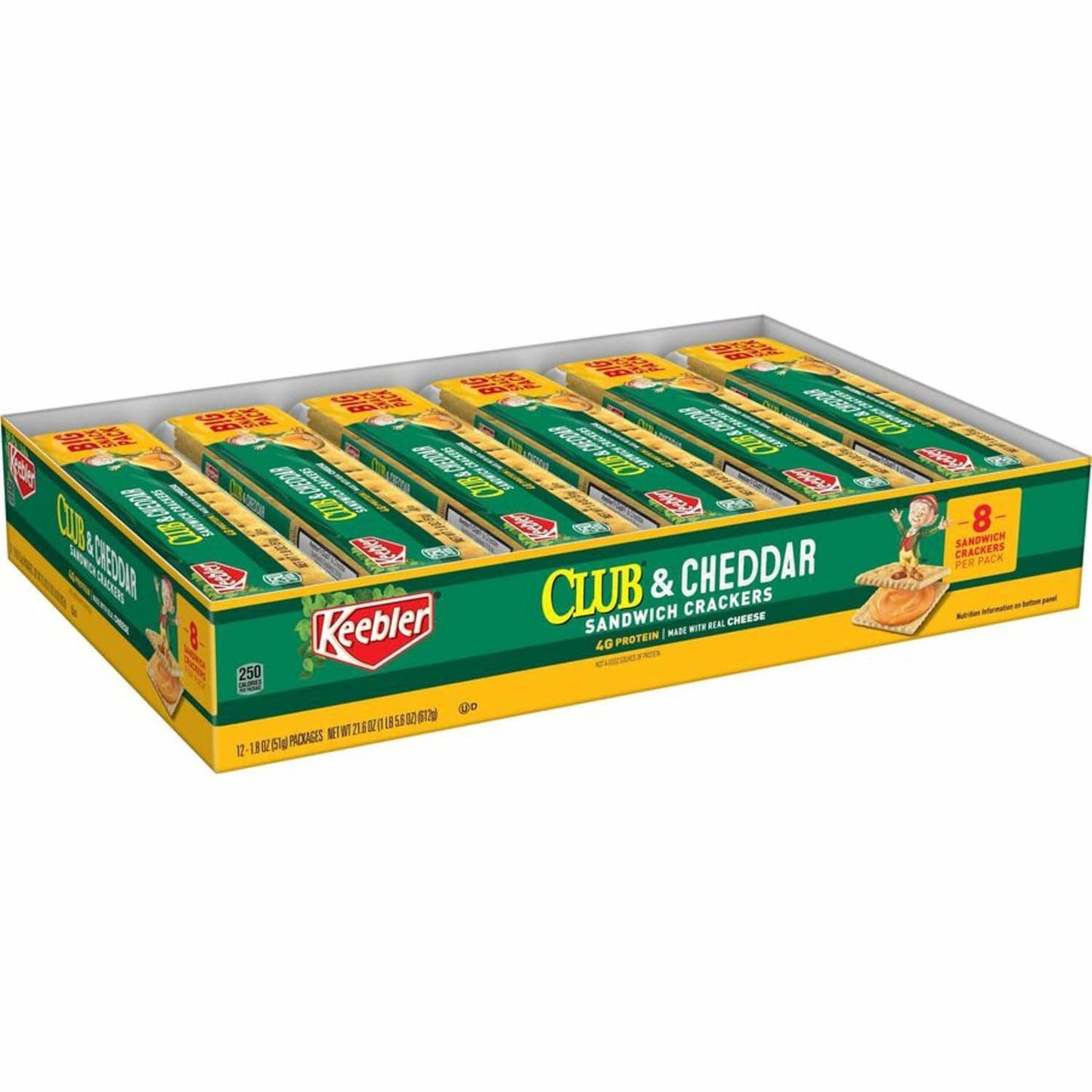 Keebler Club & Cheddar Sandwich Cracker