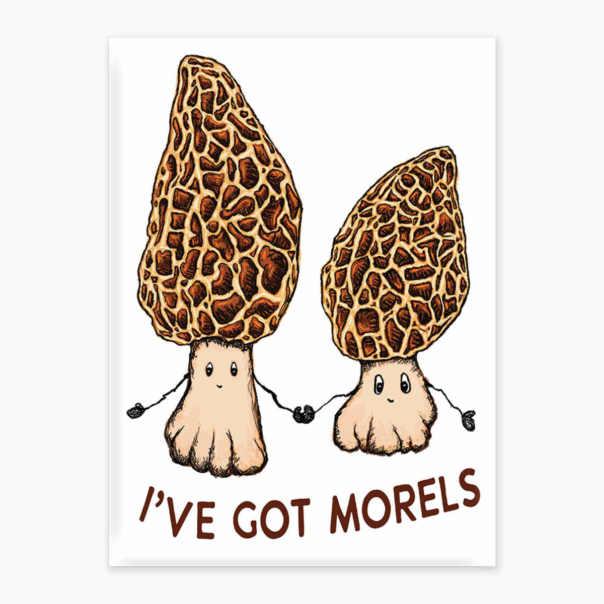 Morels - Magnet