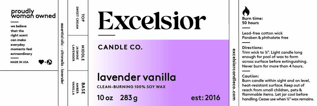 Excelsior Candle Co. 10oz Candle