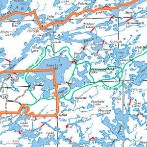 Map A1 - BWCA and Quetico Park Overview Map