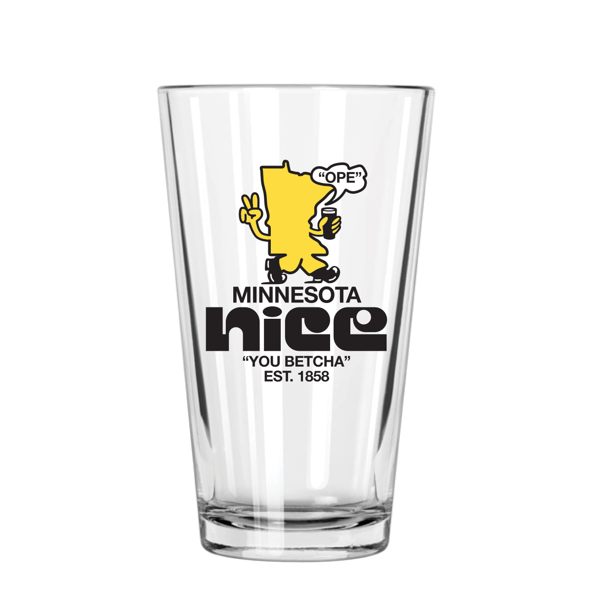 Sota'isms Pint Glass || Minnesota Made Gifts