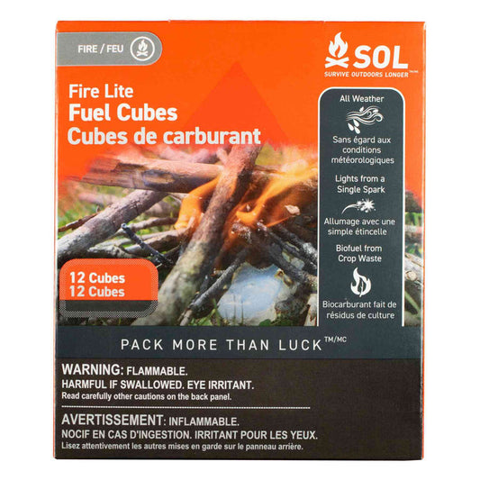SOL Fire Lite Fuel Cubes in Box || Minnesota Made Gifts