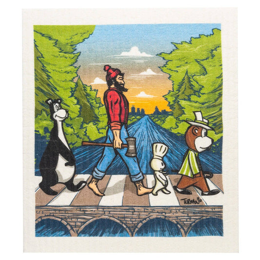 MN Abbey Road Swedish Dishcloth