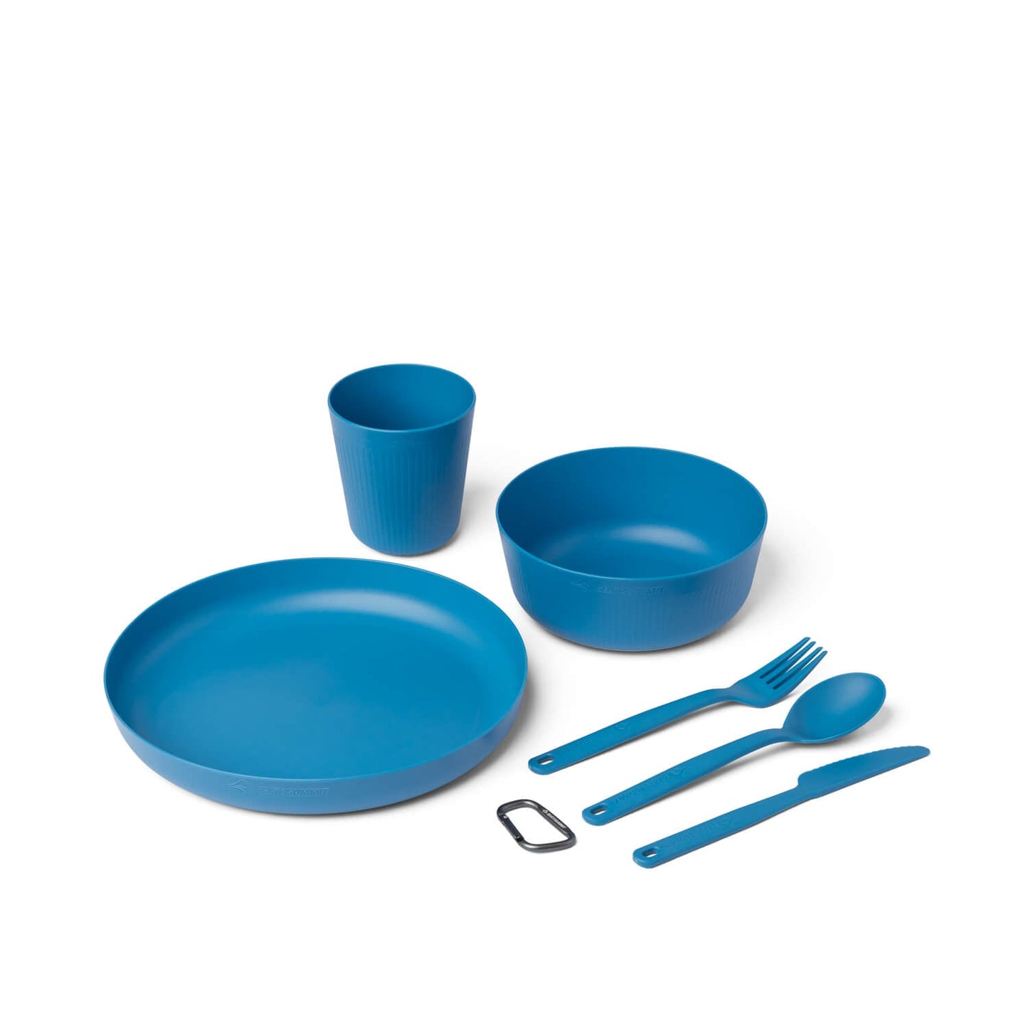 Camp Dinnerware Set with Mesh Sack - [6 Piece]