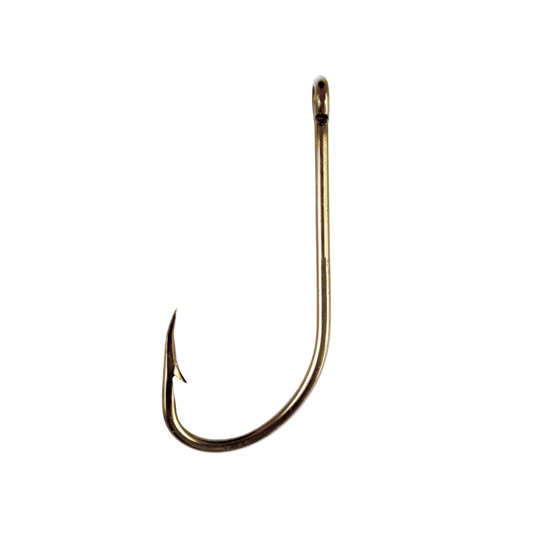 Straight Eye Plain Shank Offset Hook