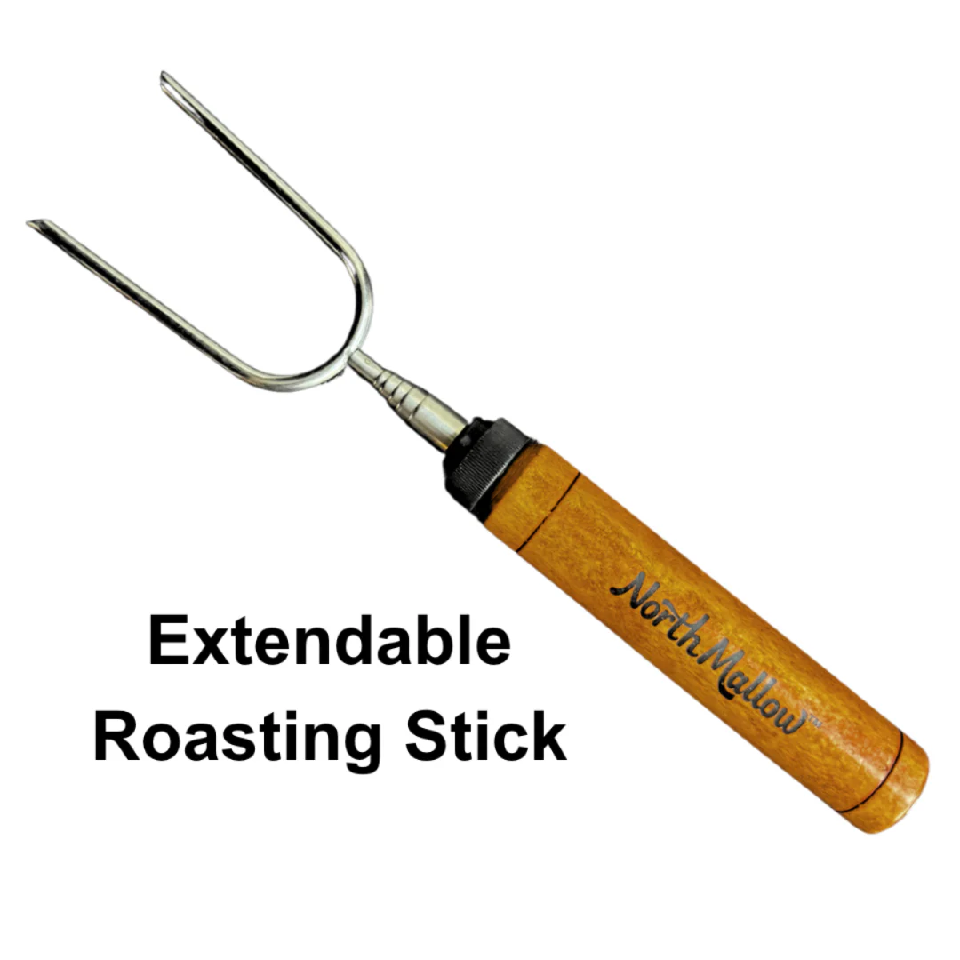 Extendable Wooden Handle Roasting Stick