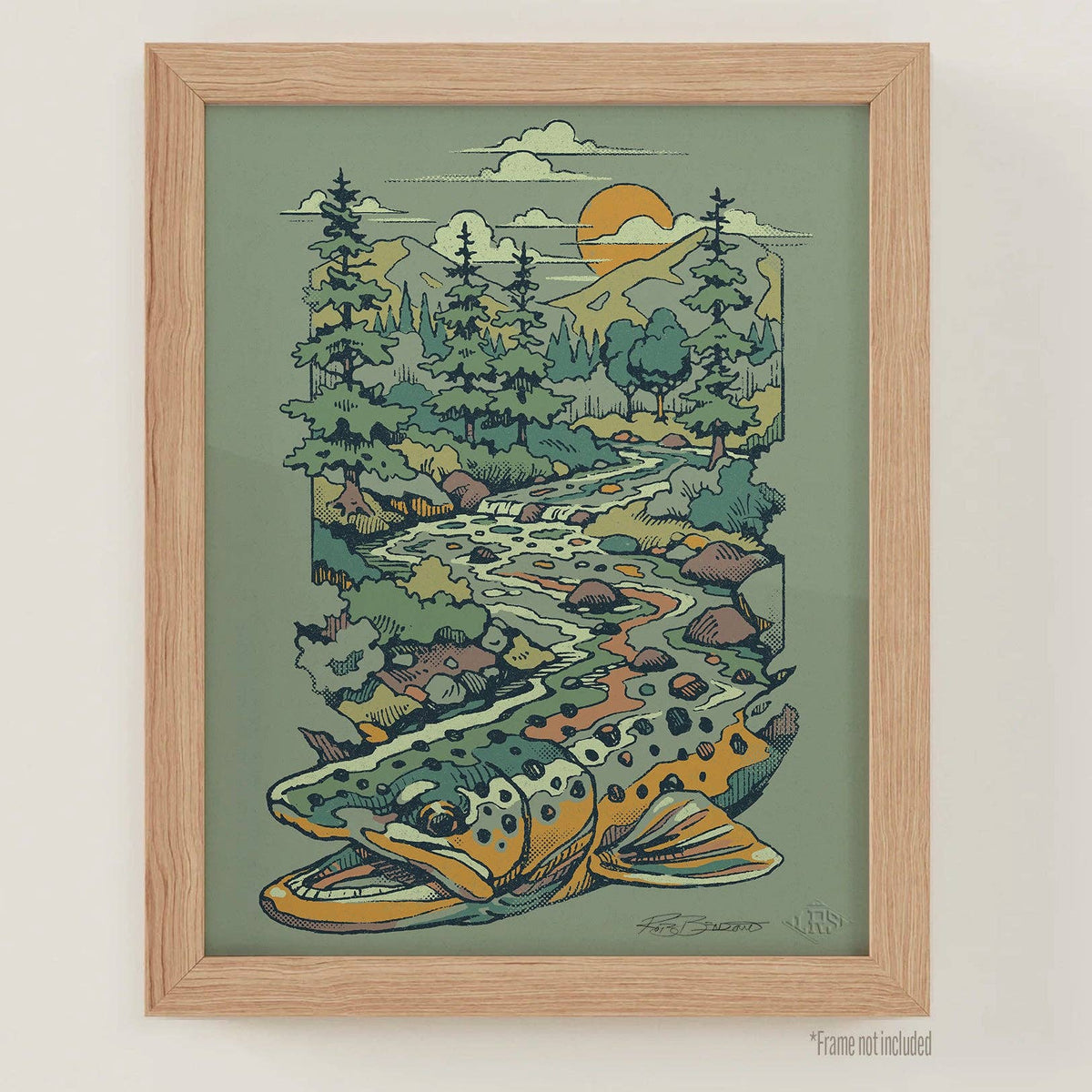 Brown Trout Waters 2.0 Print