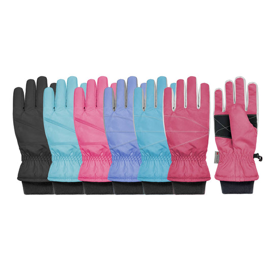 Girls Taslon Ski Glove w. Thinsulate || Minnesota Made Gifts