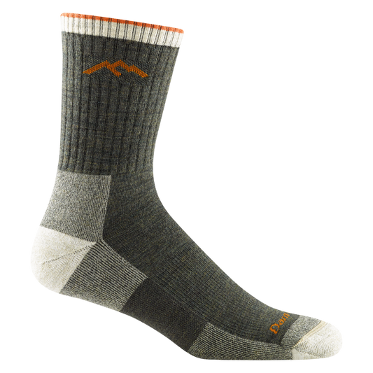 Men's Hiker Micro Crew Midweight Cushion Hiking Socks 1466
