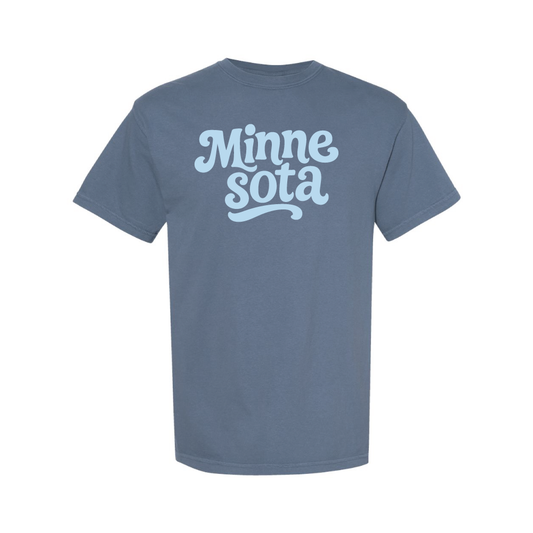 Minnesota Typography Short Sleeve Tee