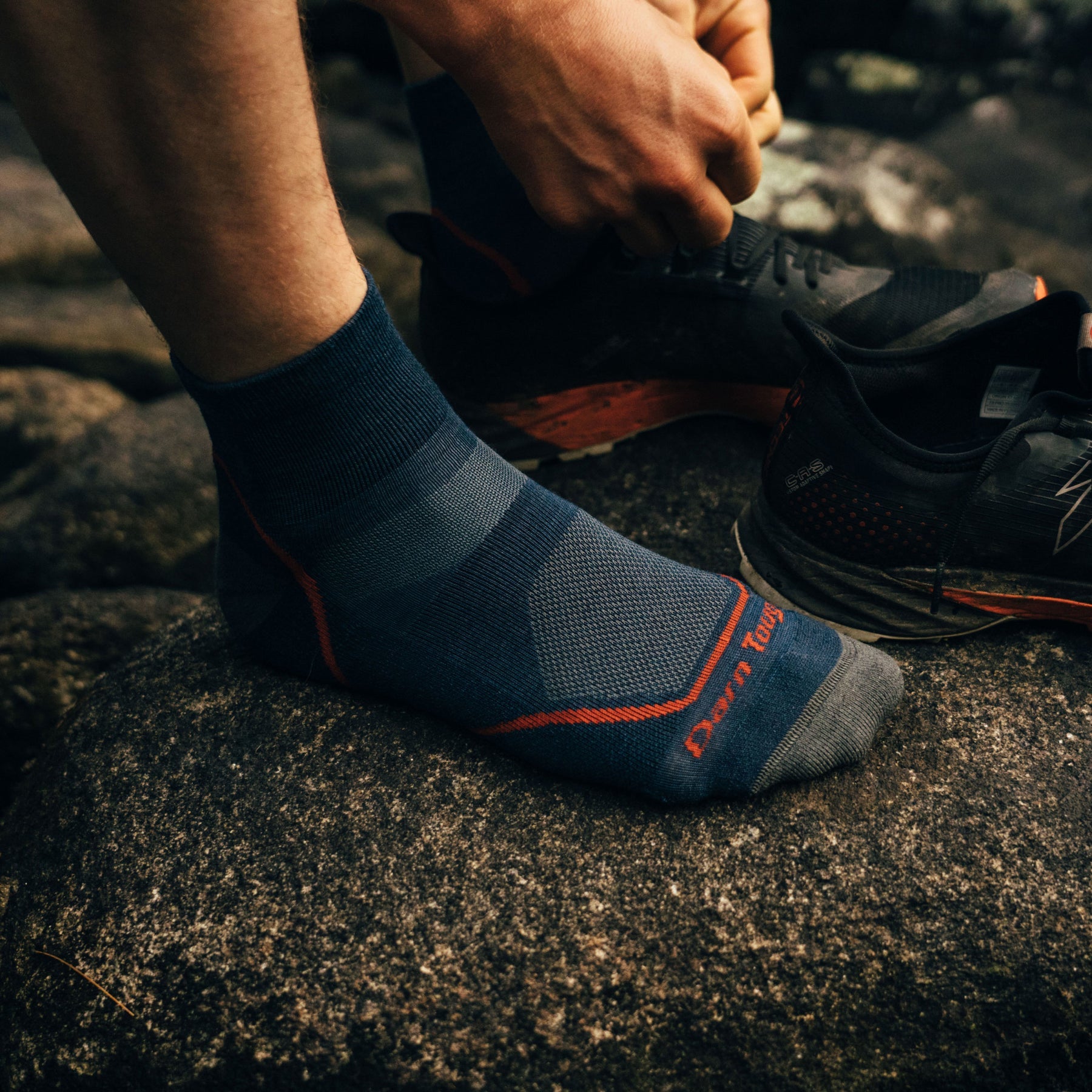 Men's Light Hiker Quarter Lightweight Hiking Socks 1991 || Minnesota Made Gifts