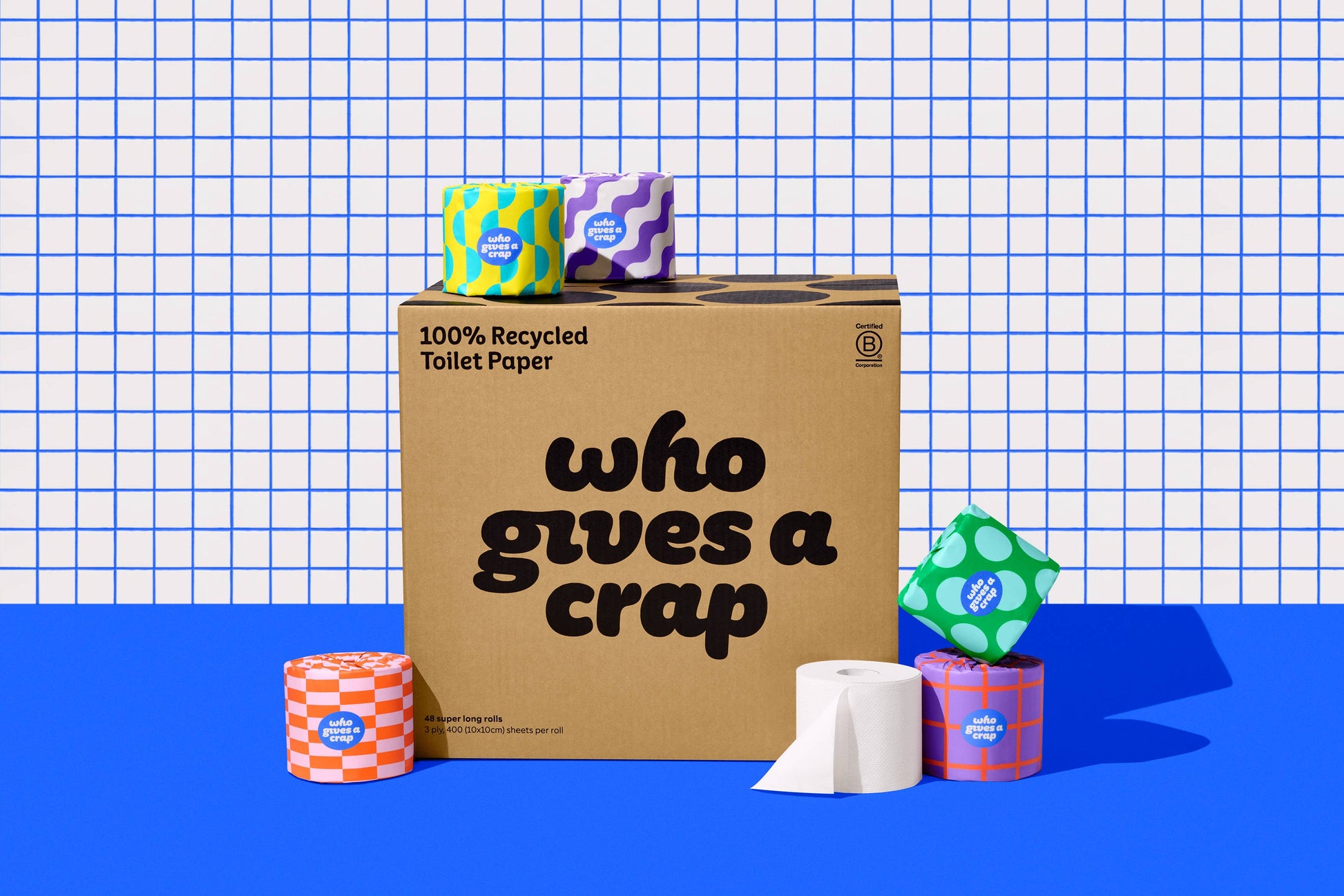 100% Recycled Toilet Paper - Single Roll || Minnesota Made Gifts