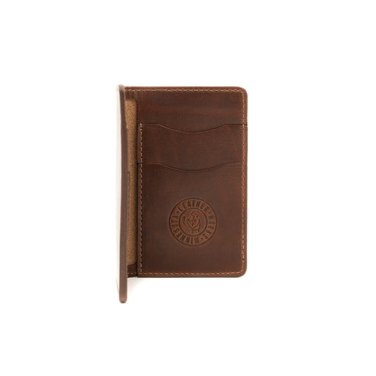 The Boxer Wallet || Mahogany