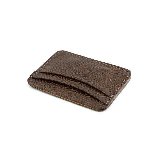 No. 5 Wallet || Coral Mahogany