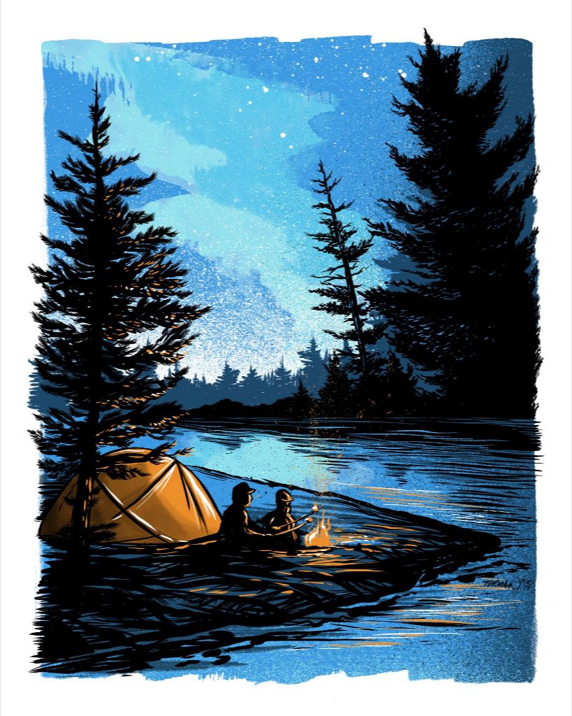 S'mores || Adam Turman Art || Minnesota Made Gifts