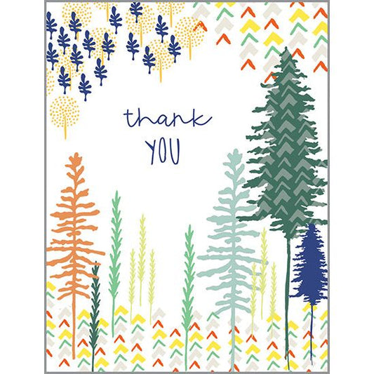 Blank Thank You Note Card || Forest || Minnesota Made Gifts