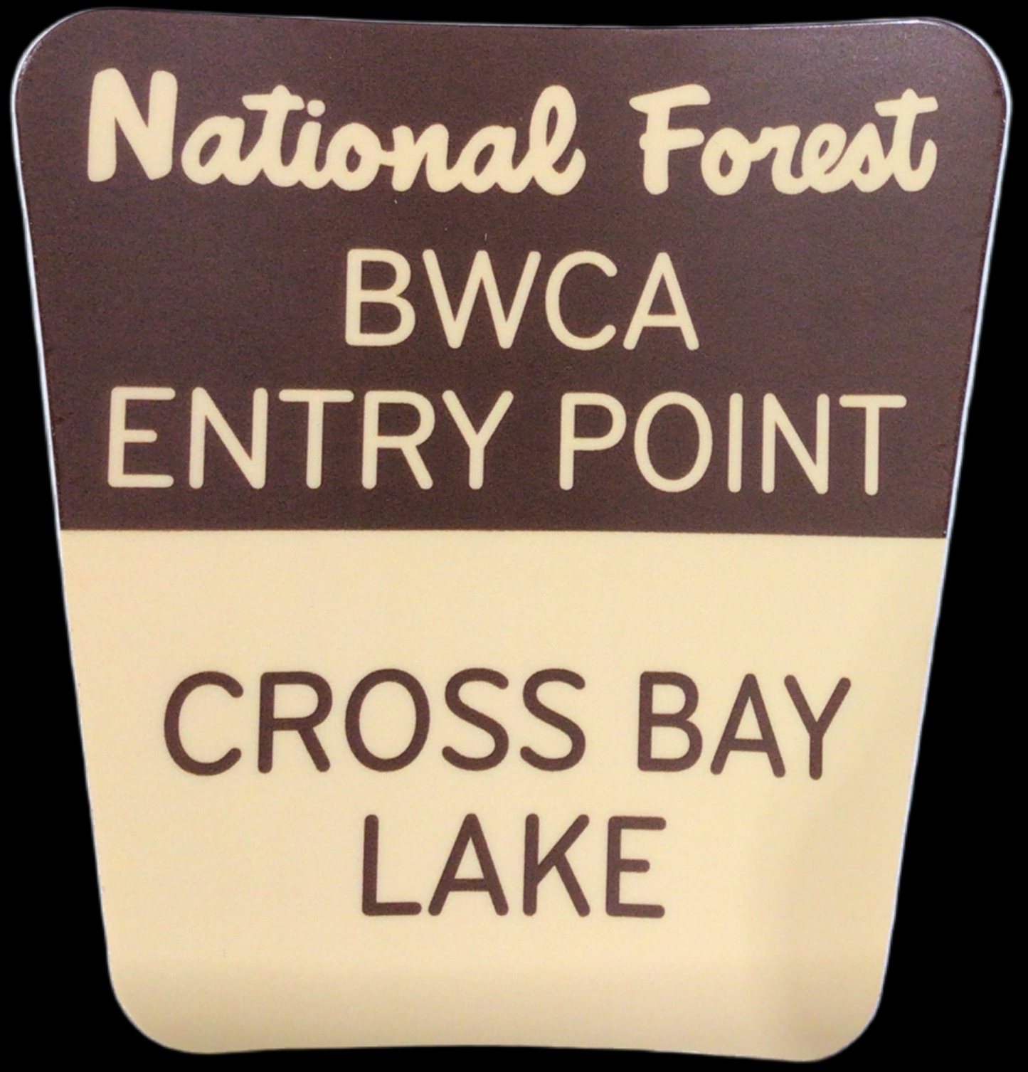 National Forest; BWCA Entry Point Sticker