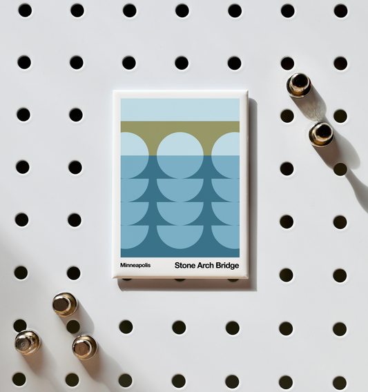 Magnet | Stone Arch Bridge | Minneapolis Minimalism