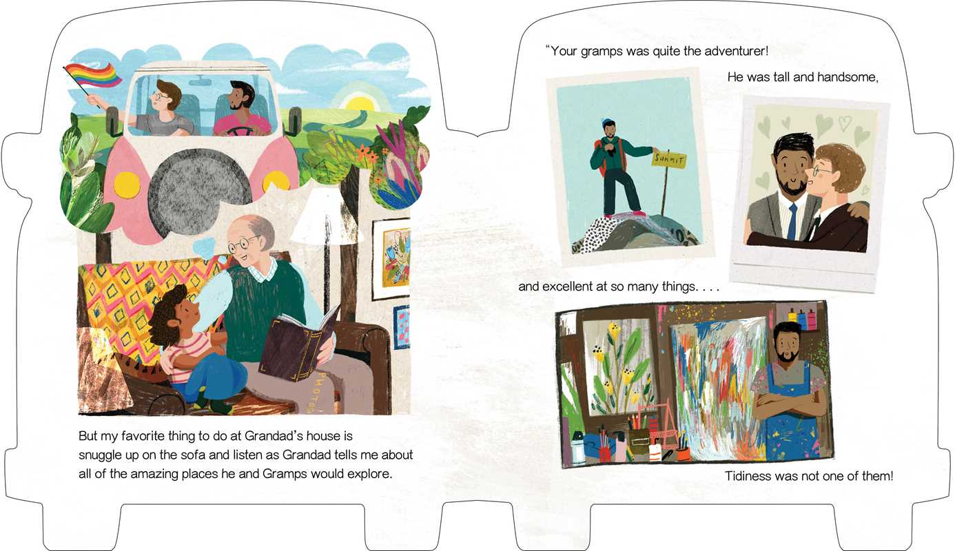 Grandad's Camper (A Grandad's Camper LGBTQ Pride Book for Kids in partnership with GLAAD) by Harry Woodgate