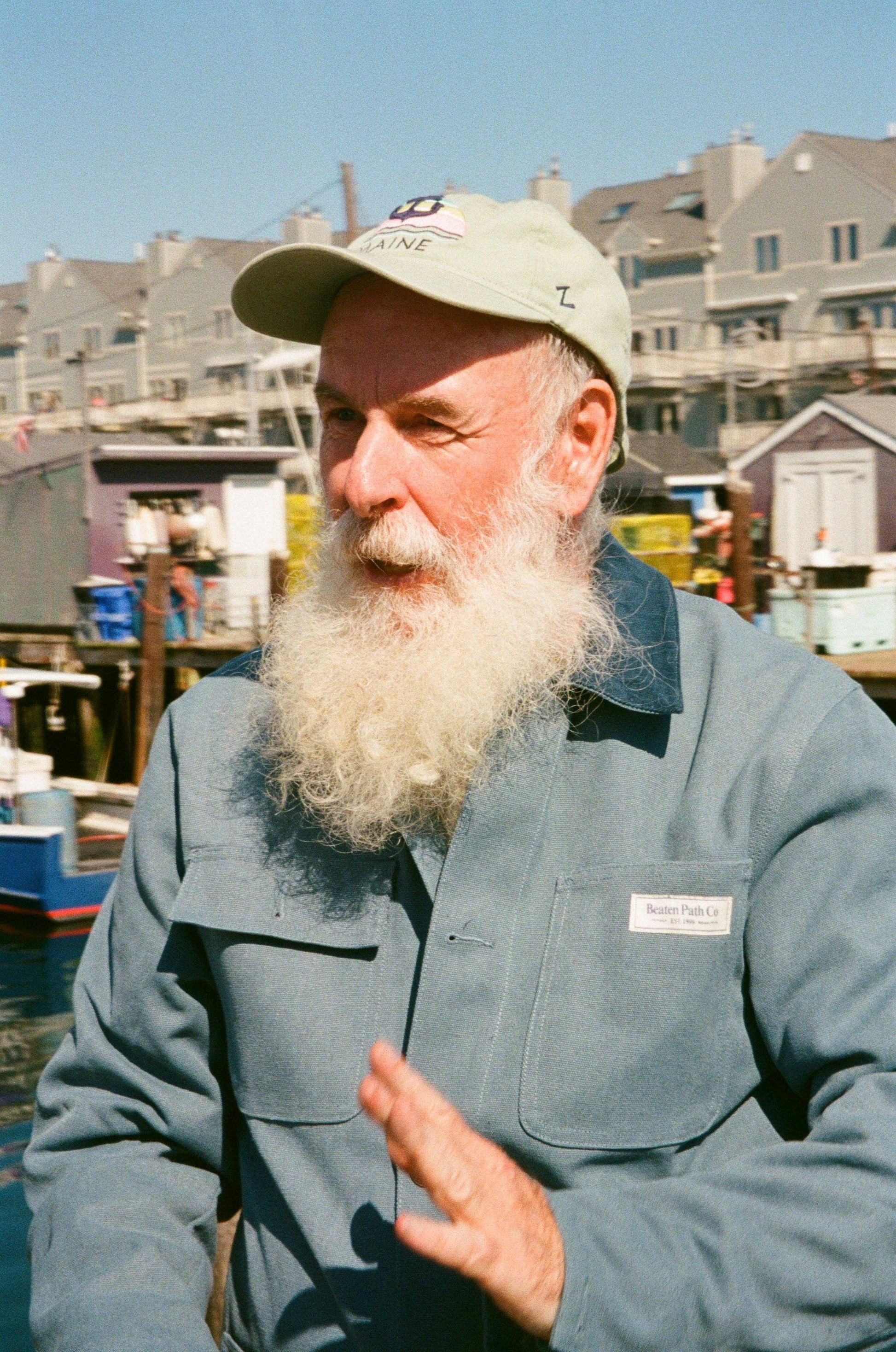 DENIM WORK CHORE JACKET || Minnesota Made Gifts