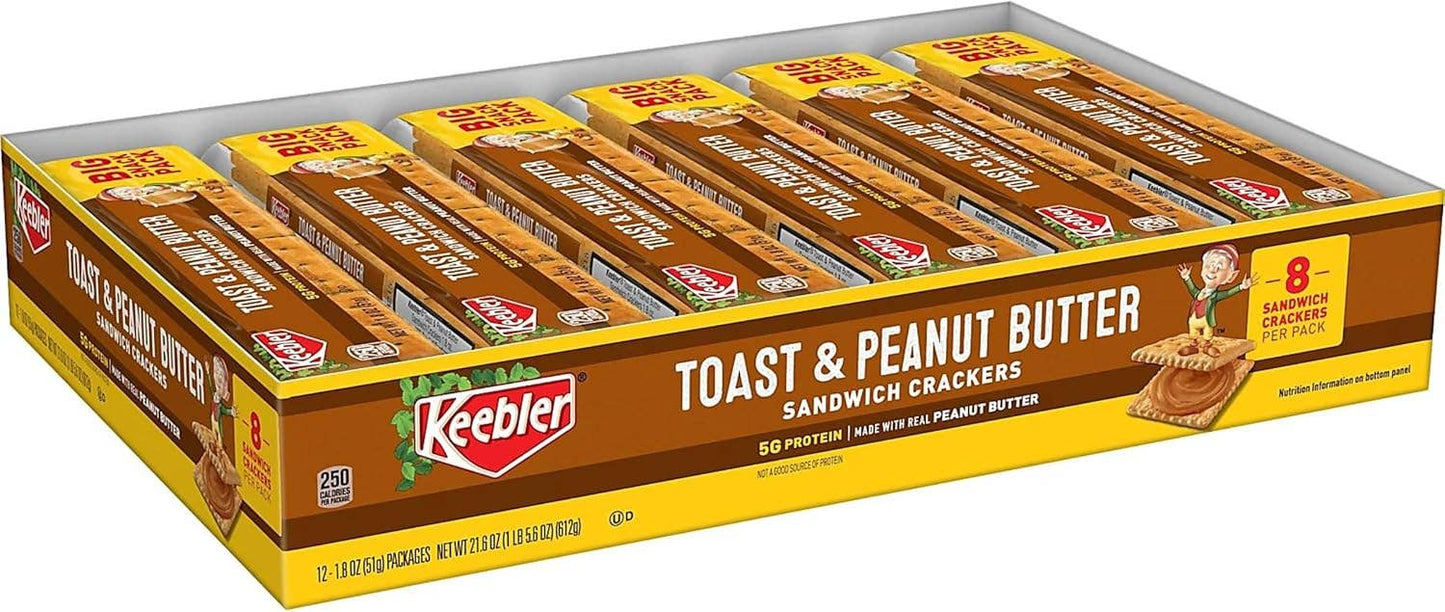 Keebler Cheese & Peanut Butter Sandwich Cracker