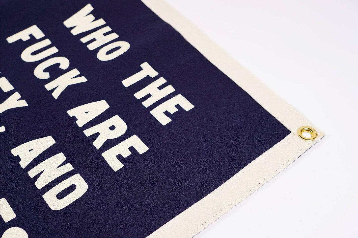 Who Cares What They Think Camp Flag