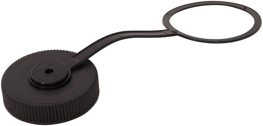 Wide Mouth Loop-Top Lid Black