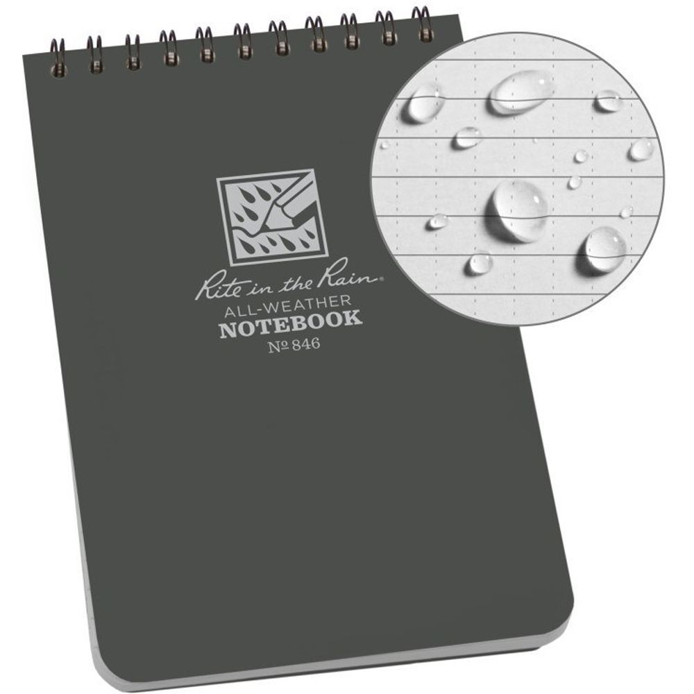 Top Spiral Notebook 4 x 6"
