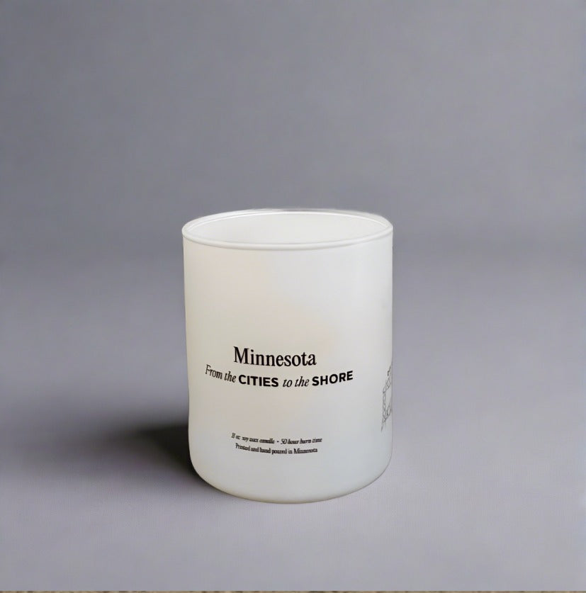 Minnesota: From Cities to the Shore Candle || Minnesota Made Gifts