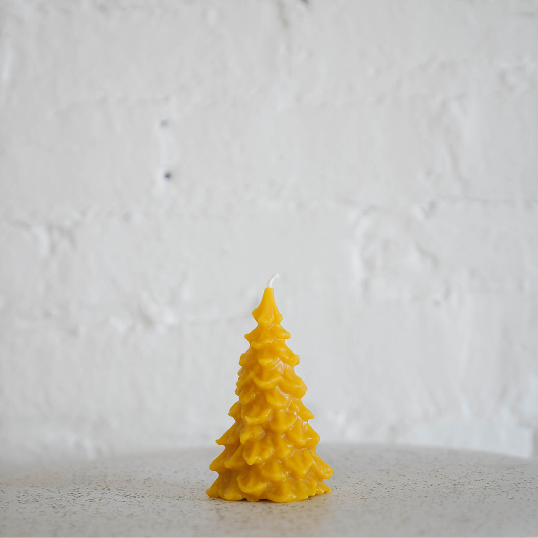 Northwoods (Med) – Pine Tree Beeswax Candle