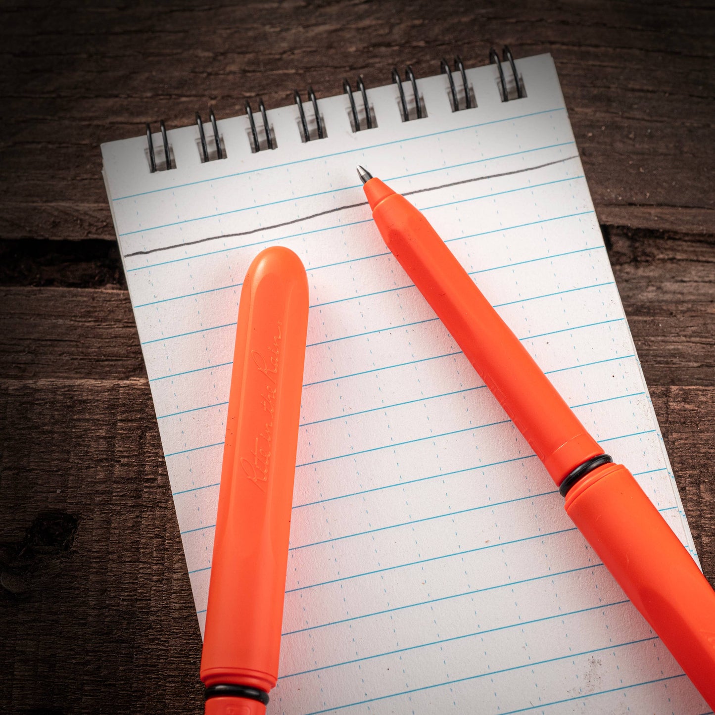 Rite in the Rain All-Weather Pocket Pen, Orange, 2 Pack