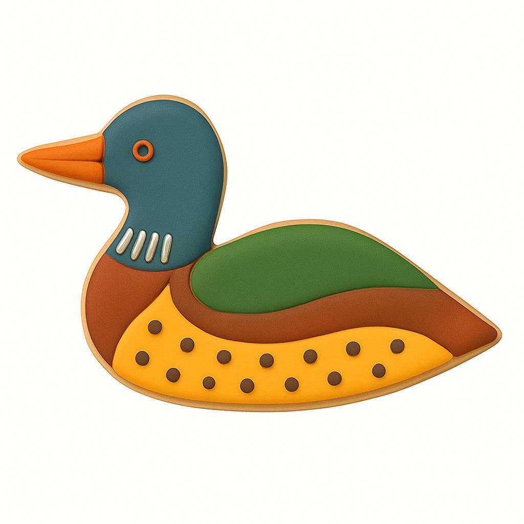 Loon Bird 4 inch Cookie Cutter || Minnesota Made Gifts